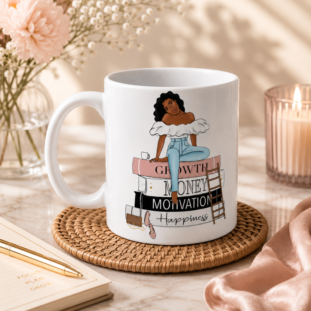 Goal Setting Woman Coffee Mug
