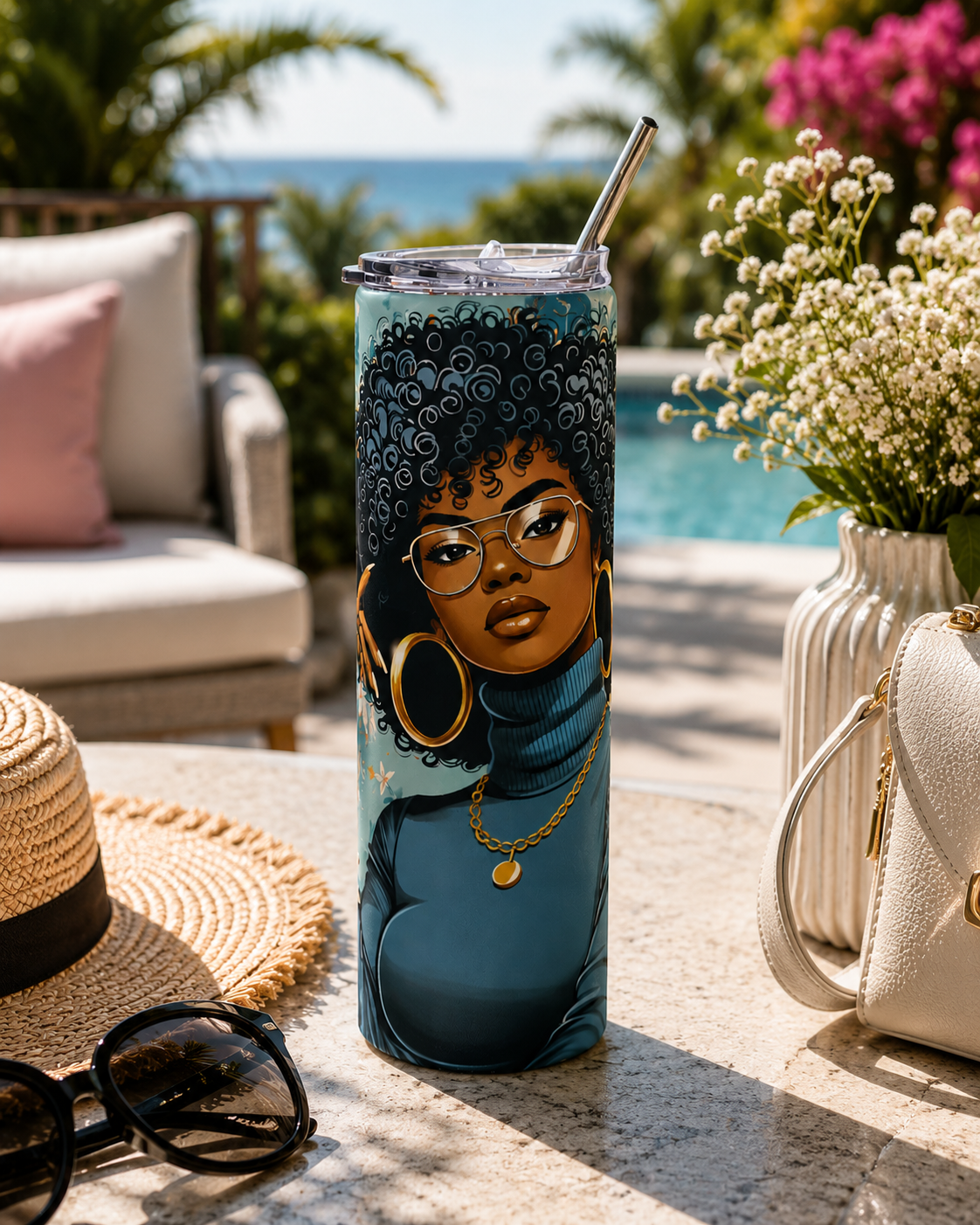 My Vibes - 20oz Skinny Tumbler