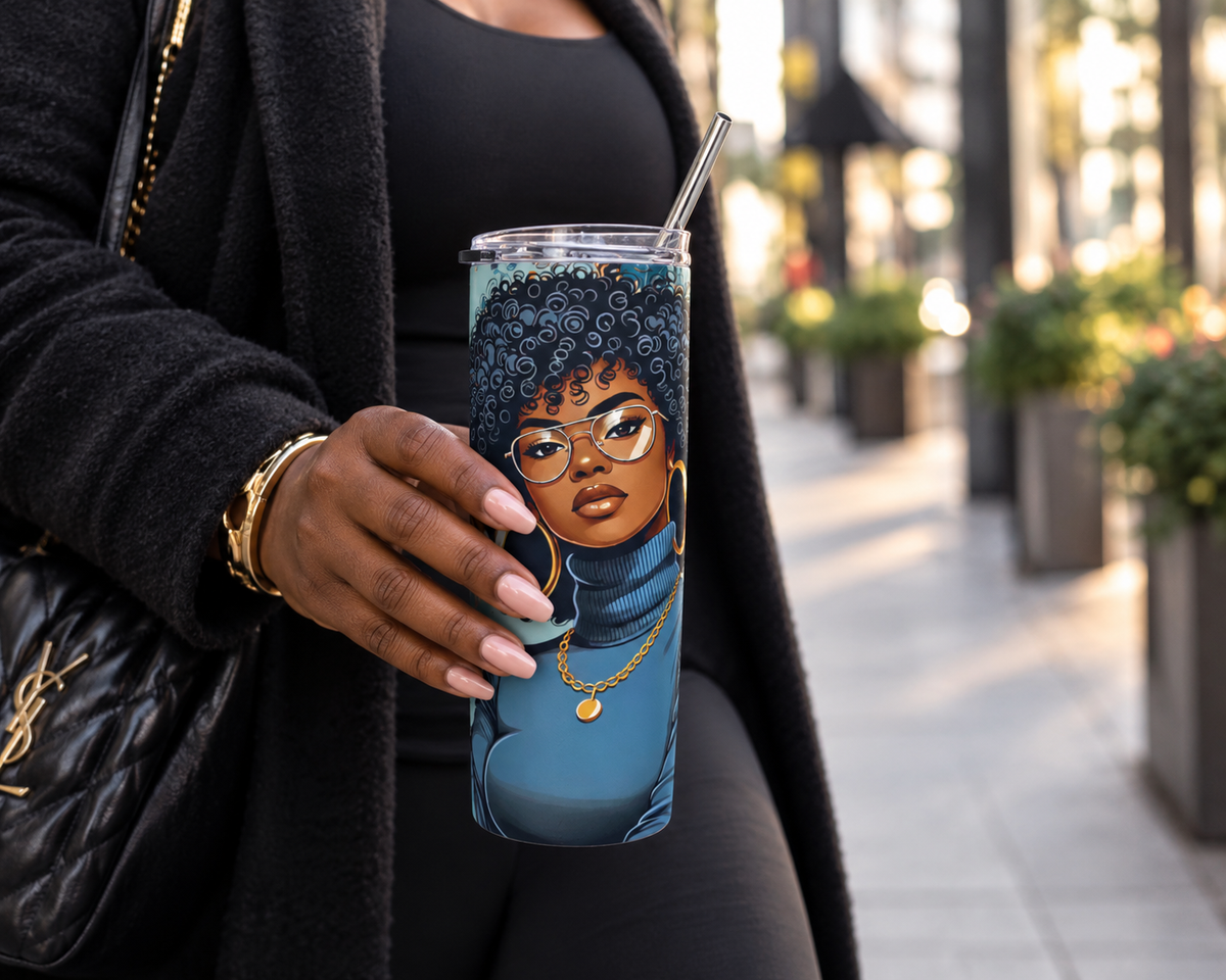 Main Character Energy - 20oz Skinny Tumbler