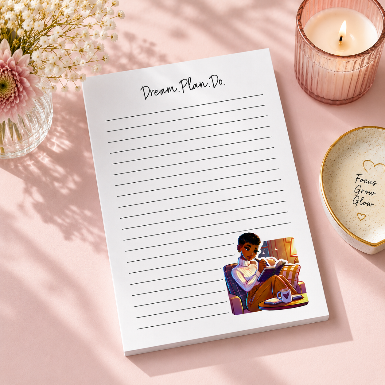 Dream Plan Do Notepad