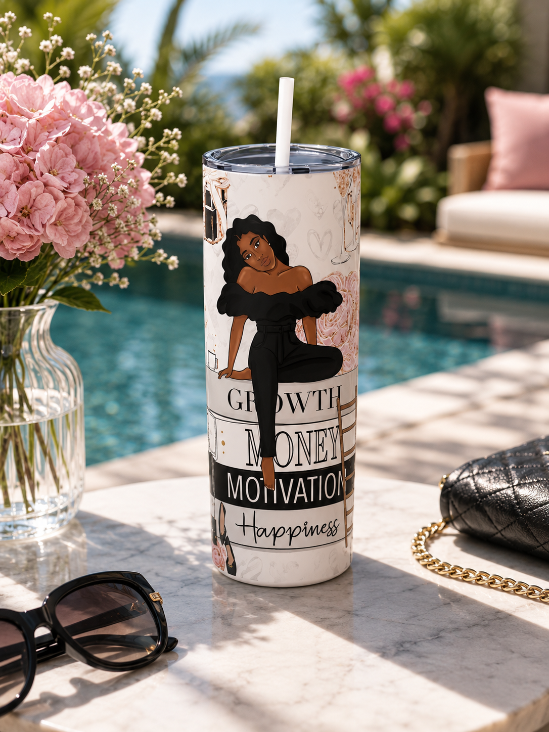 Motivation 20oz Travel Tumbler