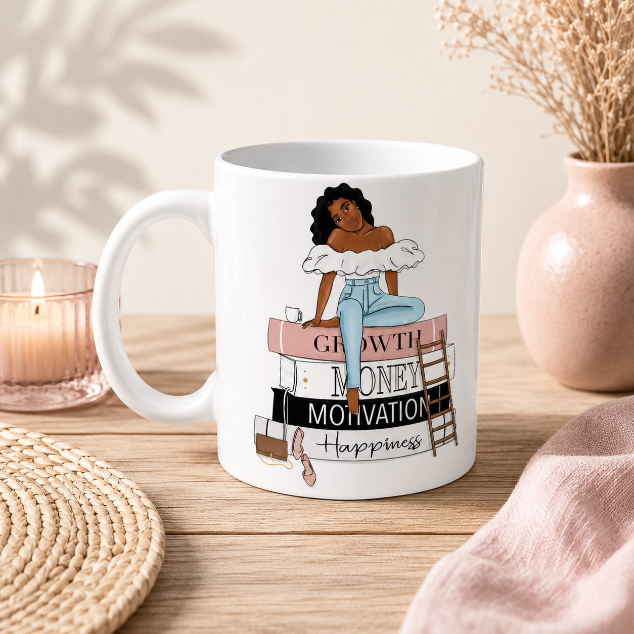 Goal Setting Woman Coffee Mug
