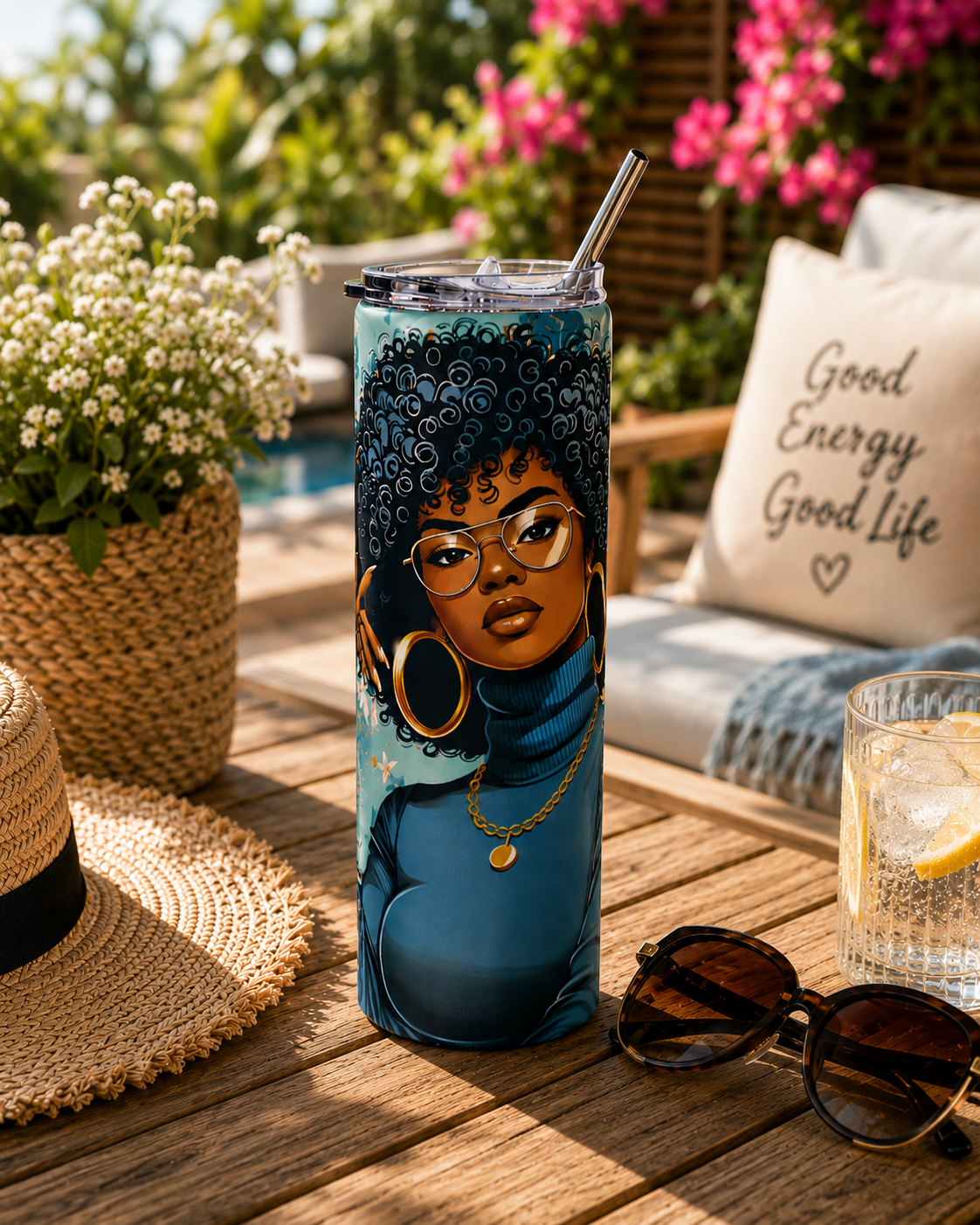 My Vibes - 20oz Skinny Tumbler