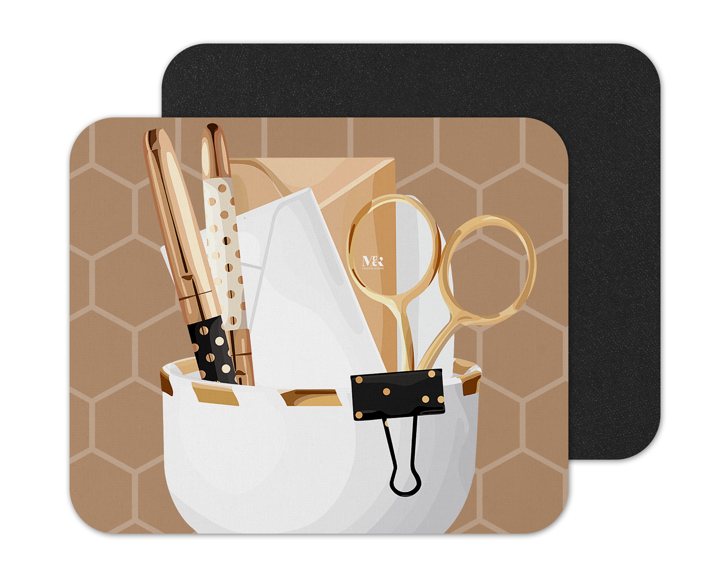 Black Woman Mouse Pad vol 7